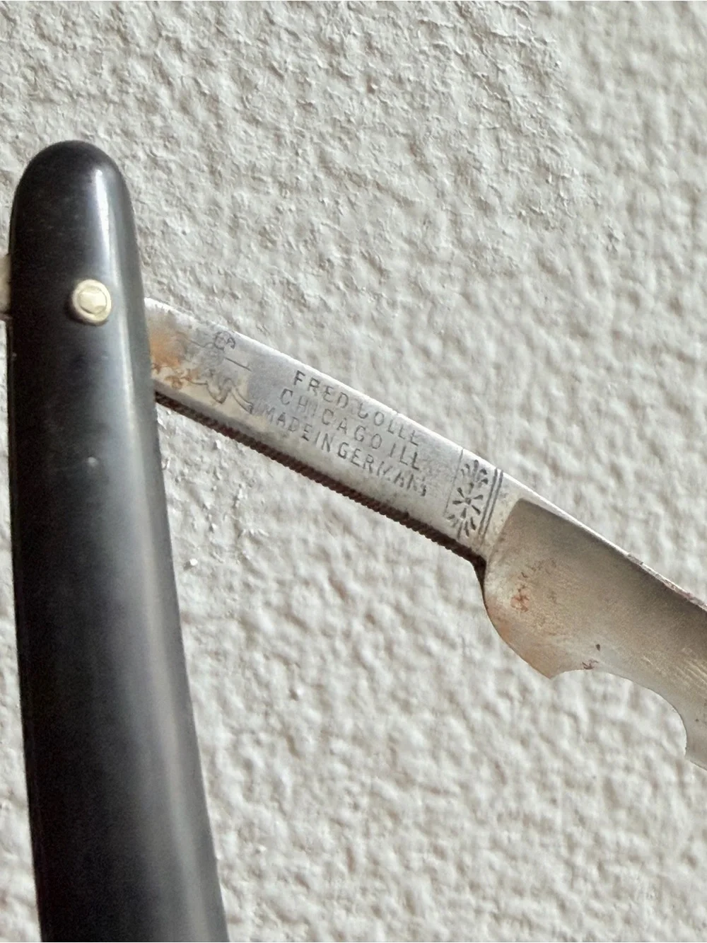 American Vintage razor note